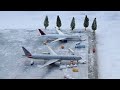 Building a Winter Model Airport