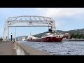 John G. Munson @ Aerial Lift Bridge Canal Park (7/3/2023) Great Lakes Boat Ship