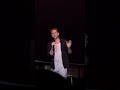 Aaron Tveit - Mercyhurst University, 5/3/23 - “Your Song”