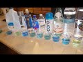 Ph Balance test on 16 different waters