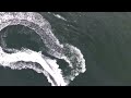 Yamaha SX190 jet boat (2015 model) as seen from a drone