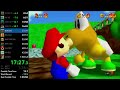 Super Mario 64 120 Star Speedrun in 1:37:35