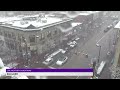 Snow starts falling in Boulder