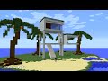 Minecraft NOOB vs PRO vs HACKER: MODERN ISLAND HOUSE BUILD CHALLENGE in Minecraft / Animation