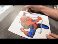 Spider-Man drawing time lapse | 2 years no draw | Episode 4