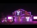 Riverside Halloween House Creative Lighting Displays  California October 22 2015