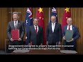 Chinese premier agrees with Australia to 'properly manage' differences