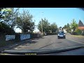 Cyclist in wrong lane undertakes from behind and shouts