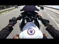 EKİP İLE OTABANDA GAZLADIK / 141 KM/H / CBR 125-R