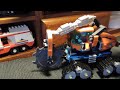 Bela 10996 (Lego Clone 60196) Demonstration of Excavator-Caterpillar-Machine-Thingy
