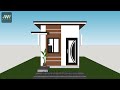 Tiny House! How to Build a House Costing 35 Million 3x6 Meters