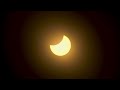 Timelapse of the 2024 solar eclipse in Milwaukee, Wisconsin