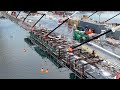 Craning HDPE Pipe | Gordie Howe International Bridge