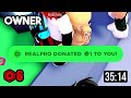 NOOB vs OWNER (Pls Donate Roblox)