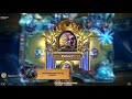 [Hearthstone] Frozen Throne - Sindragosa With Basic Priest + 1 Pack Opening