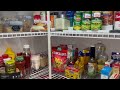 NEW* PANTRY ORGANIZATION | AMAZON STORAGE CONTAINERS AND OVER THE DOOR ORGANIZER