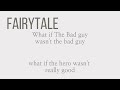 Fairytale by Gabby Sophia ||Lyric Video || hanjjiji
