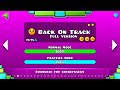 Back On Track Full Version (All Secret Coins) | Geometry Dash Full Version | by BJVDIMAFELIX