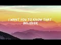 Alan Walker - Believers (Lyrics Video)