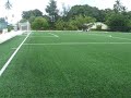 All weather football pitch on Meeru Island