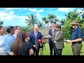 Prime Minister Luxon answers media questions in Suva | 6 June 2024 | RNZ