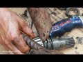 Full Video 5 days of Mechanic Girl repairs & restores excavator moving motor assembly KOMATSU PC75UU
