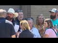 Procession held for Fort Worth officer killed while working highway crash