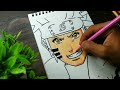 how to draw naruto step by step easy || naruto drawing easy step by step