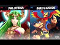 Fantasia (Palutena) vs IKE-ZILLA (Banjo) Smash ultimate matches ^^