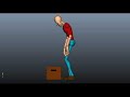 3D Animation-Heavy Box Lift