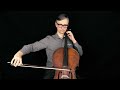 J. Klengel Rondo from Concertino in C Major | Practice with Cello Teacher