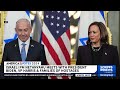 Biden, Harris push for ceasefire & release of hostages in Netanyahu meetings