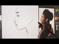 ♡ draw with me! 🌷 portrait studies on the ARTISUL D22S pro