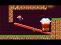 Super Mario Bros. but 999 Tiny Mario WASHED Peach Bathroom | Mario's March Madness