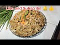 Easy 2 Step Vegetable Chowmein| Healthy and Yummy