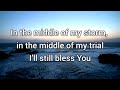 Promises (I put my faith in Jesus, my anchor to the ground)by Marverick City Music//Lyrics Video