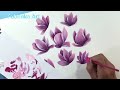 The Secret to Painting Magnolias/ the Art of Painting Flowers