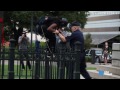 Watch activist remove Confederate flag at S.C. Capitol