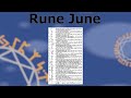 The Rune June Series