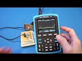 180 MHz?! FNIRSI DPOX180H Digital Phosphor Dual Channel Handheld Oscilloscope Review/Teardown