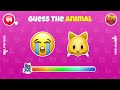 Guess the ANIMAL by Emoji  Animal Emoji Quiz 🐶😺 Pup Quiz
