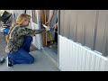 Exterior Door Restore & Install | Solid Mahogany Vintage Door With Lizard, DIY Frame, Home Build #54