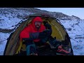 SNOWDONIA SOLO WILD CAMP IN FULL WINTER CONDITIONS ⚠️❄️