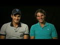 Federer and Nadal: Fit of Laughter During Shooting