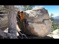 Diorite Cave (Possible FA) - Idyllwild Bouldering