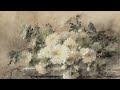 Vintage Floral Painting • Vintage Art for TV • 3 hours of painting • Romantic Ambience