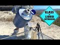 What happens if you pour LAVA on Liquid Nitrogen + GLASS?