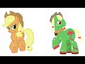 Redesigning my little pony characters (part four)