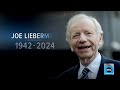 Former senator and vice presidential candidate Joe Lieberman dies at 82