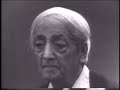 J. Krishnamurti - Saanen 1980 - Public Talk 7 - Is there anything sacred in life?